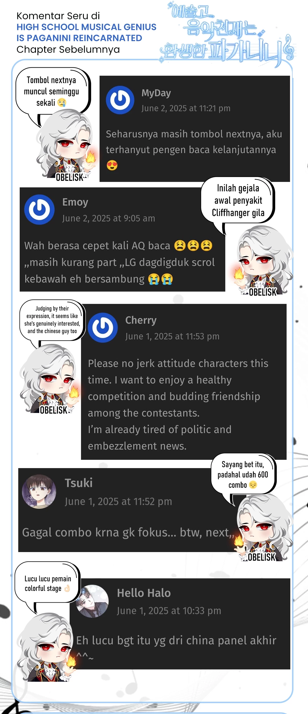 High School Musical Genius Is Paganini Reincarnated Chapter 58 Gambar 92