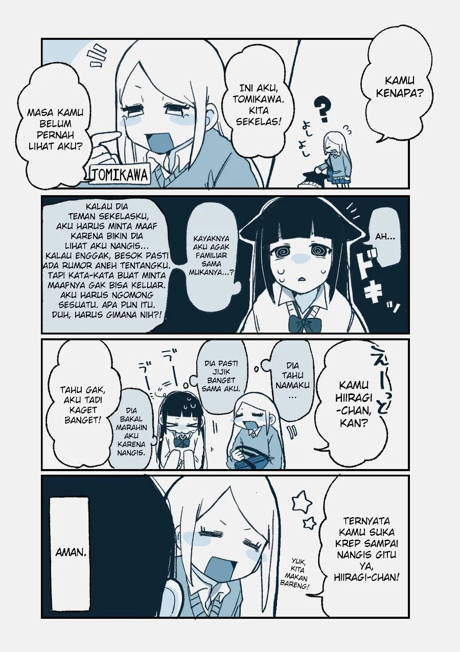 Hiiragi-chan to Tomikawa-chan Chapter 1 Gambar 3