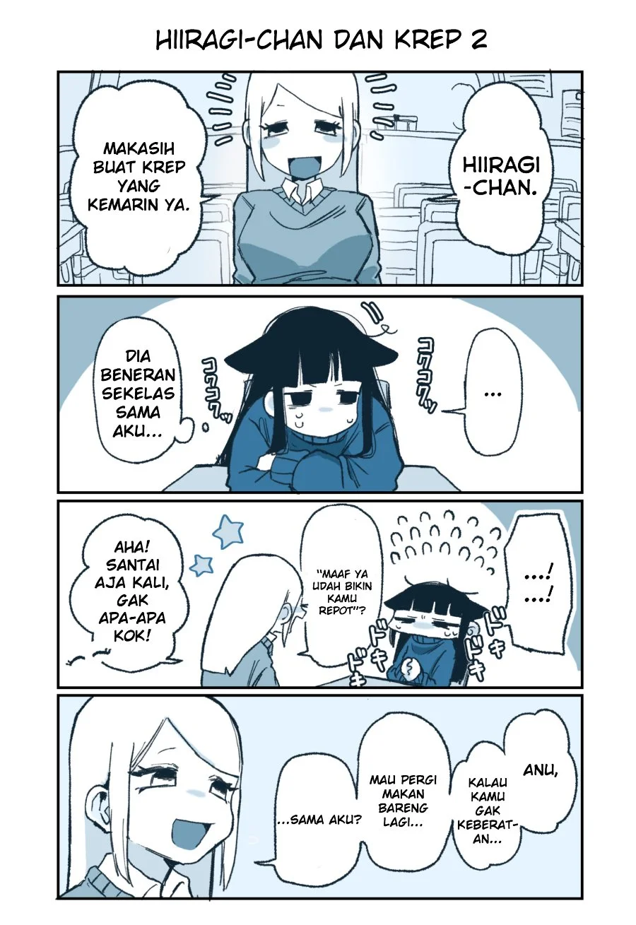 Komik Hiiragi-chan to Tomikawa-chan Chapter 2 gambar 1