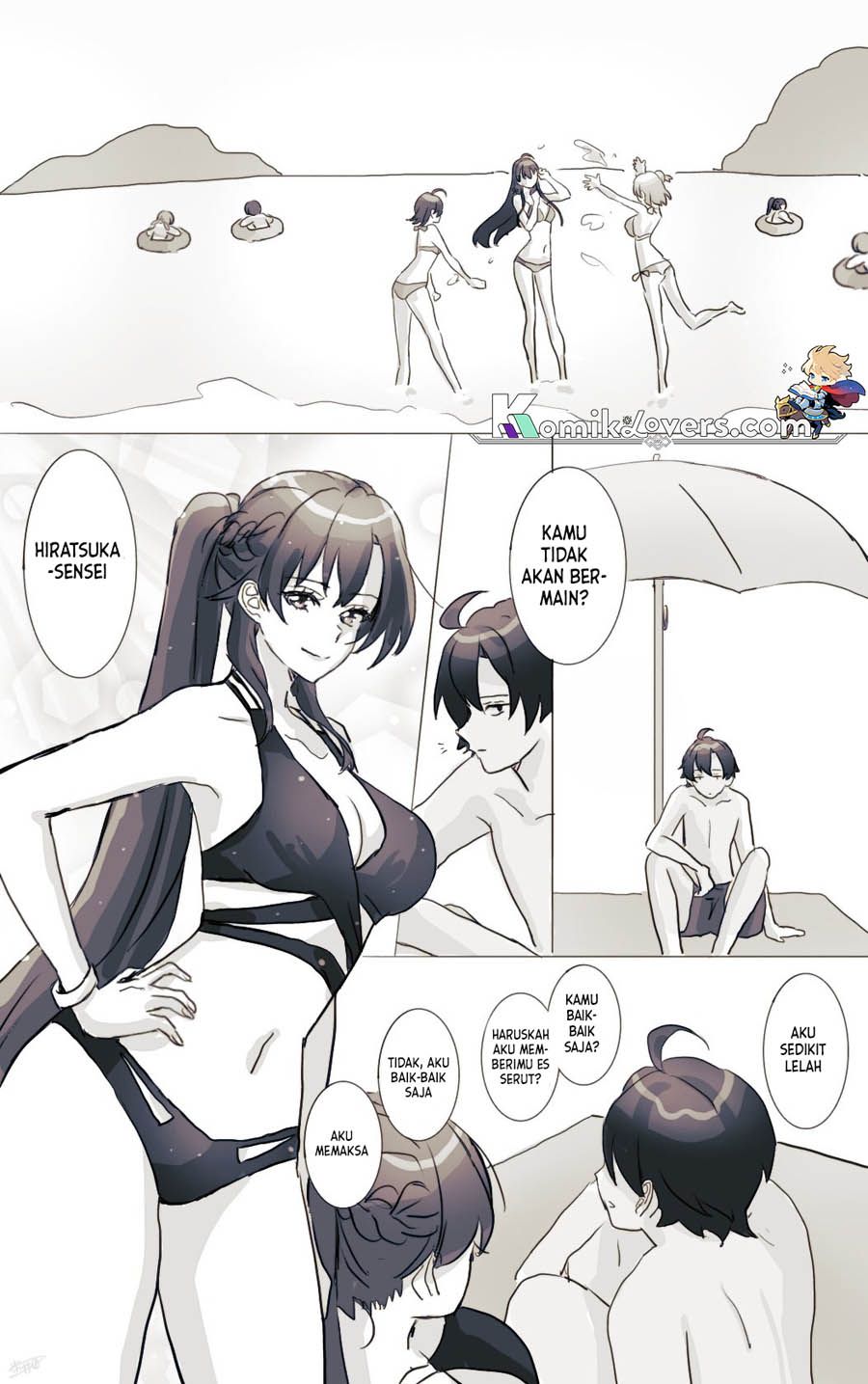 Baca Manga Hiratsu Cute, Shizu Cute! Chapter 17 Gambar 2