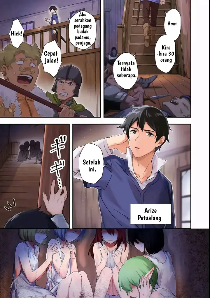 Hirotta Dorei-tachi ga Tabi datte Haya Juunen, Naze ka Ore ga Densetsu ni Natteita Chapter 1 Gambar 4