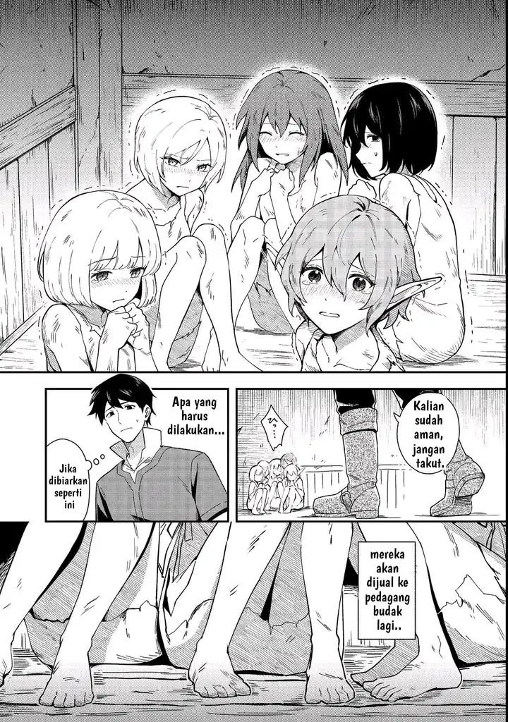 Hirotta Dorei-tachi ga Tabi datte Haya Juunen, Naze ka Ore ga Densetsu ni Natteita Chapter 1 Gambar 6