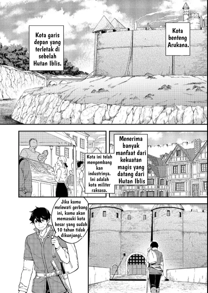 Hirotta Dorei-tachi ga Tabi datte Haya Juunen, Naze ka Ore ga Densetsu ni Natteita Chapter 2 Gambar 19