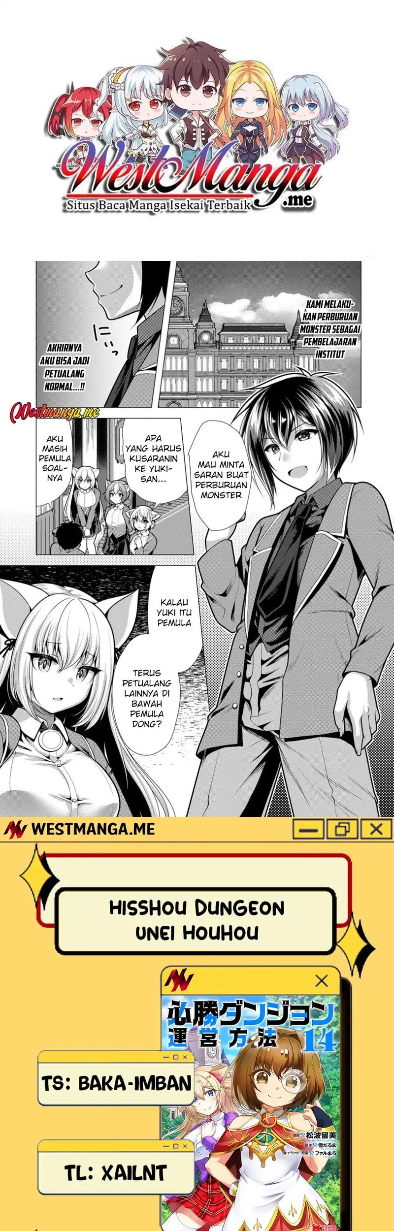 Baca Komik Hisshou Dungeon Unei Houhou Chapter 71 Gambar 1