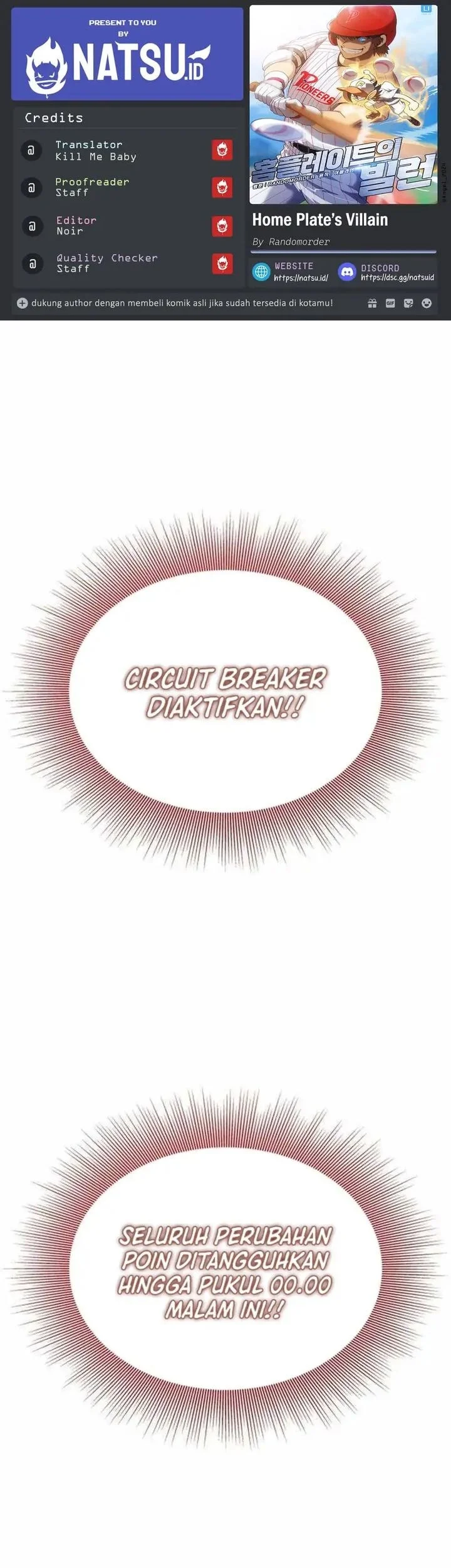 Komik Home Plate Villain Chapter 112 gambar 1