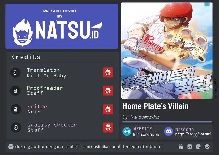 Komik Home Plate Villain Chapter 114 gambar 1