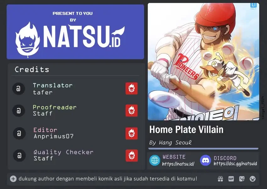 Komik Home Plate Villain Chapter 65 gambar 1