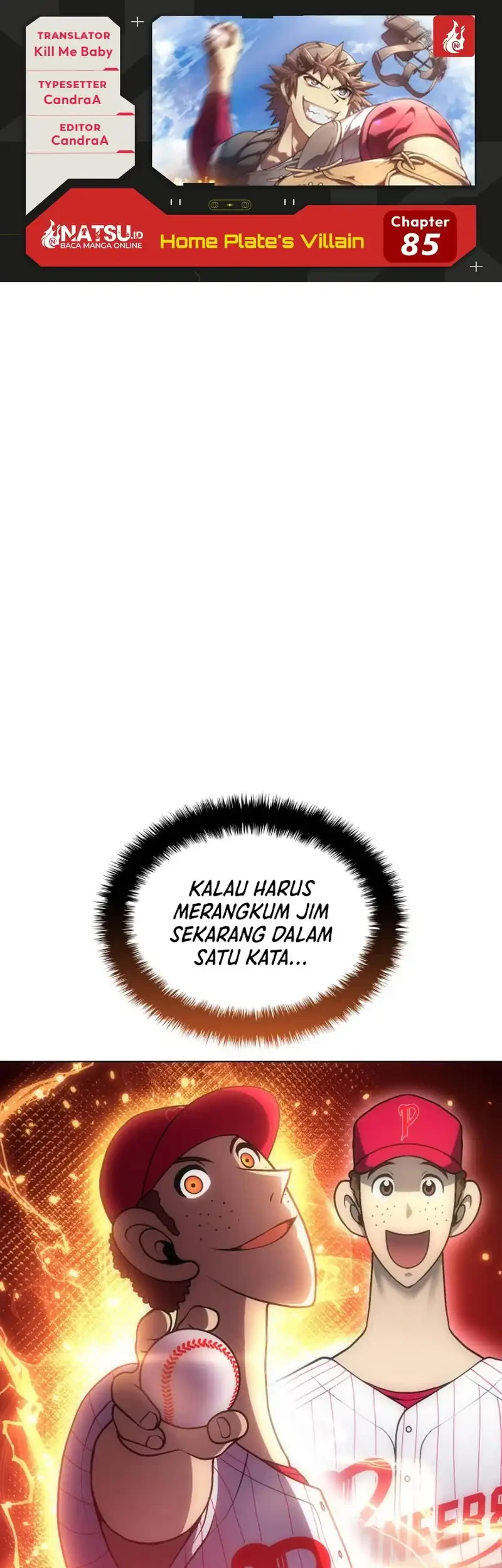 Komik Home Plate Villain Chapter 85 gambar 1