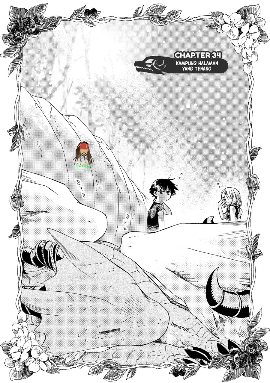 Manga Hone Dragon no Mana Musume Chapter 34 gambar 2