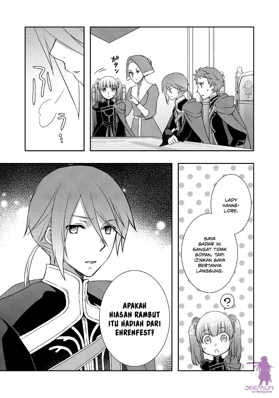 Honzuki no Gekokujou: Hannerōre no Kizoku-in Gonensei Ichi – Koishite Mitai O’hime-sama Chapter 8 Gambar 24