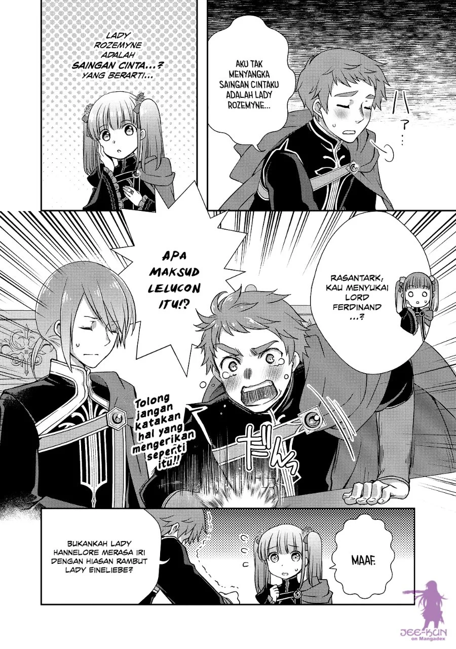 Honzuki no Gekokujou: Hannerōre no Kizoku-in Gonensei Ichi – Koishite Mitai O’hime-sama Chapter 8 Gambar 29