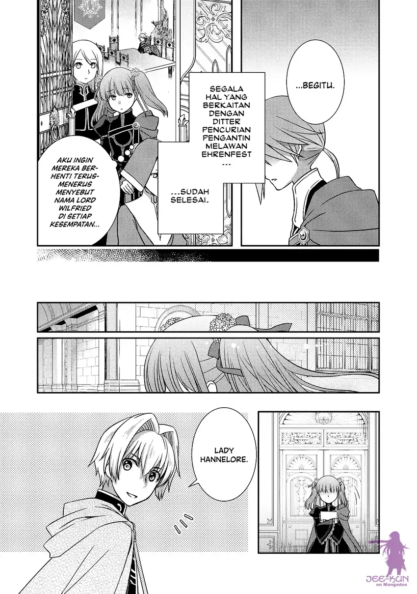 Honzuki no Gekokujou: Hannerōre no Kizoku-in Gonensei Ichi – Koishite Mitai O’hime-sama Chapter 9 halaman 12