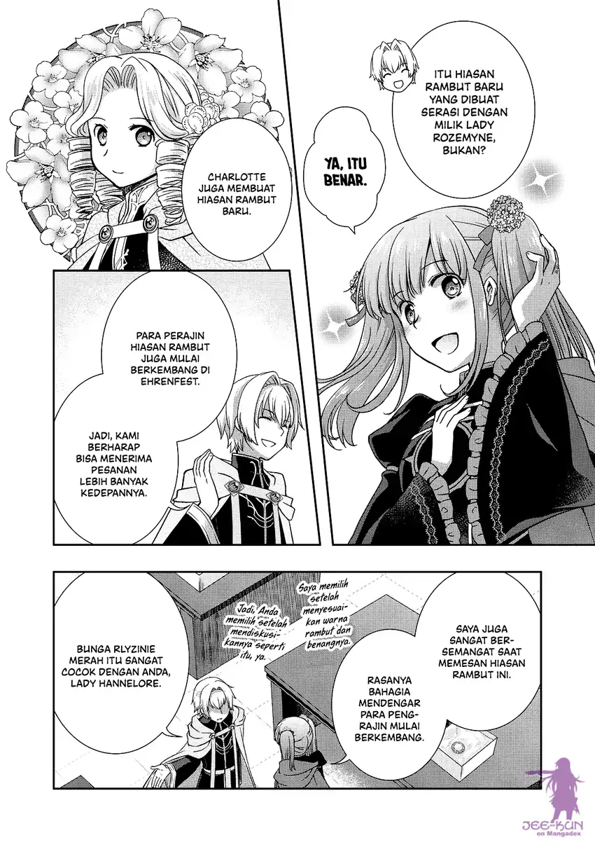 Honzuki no Gekokujou: Hannerōre no Kizoku-in Gonensei Ichi – Koishite Mitai O’hime-sama Chapter 9 halaman 13