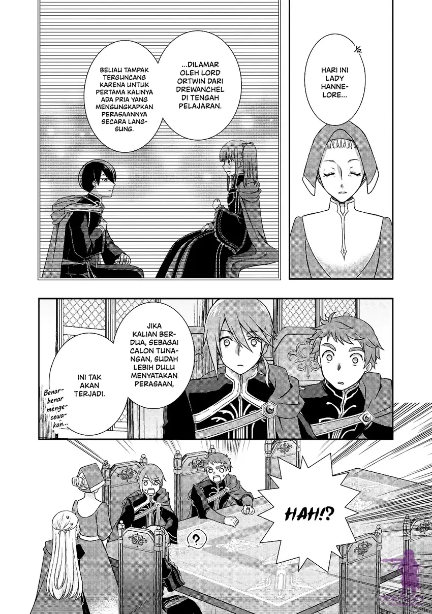 Honzuki no Gekokujou: Hannerōre no Kizoku-in Gonensei Ichi – Koishite Mitai O’hime-sama Chapter 9 halaman 8