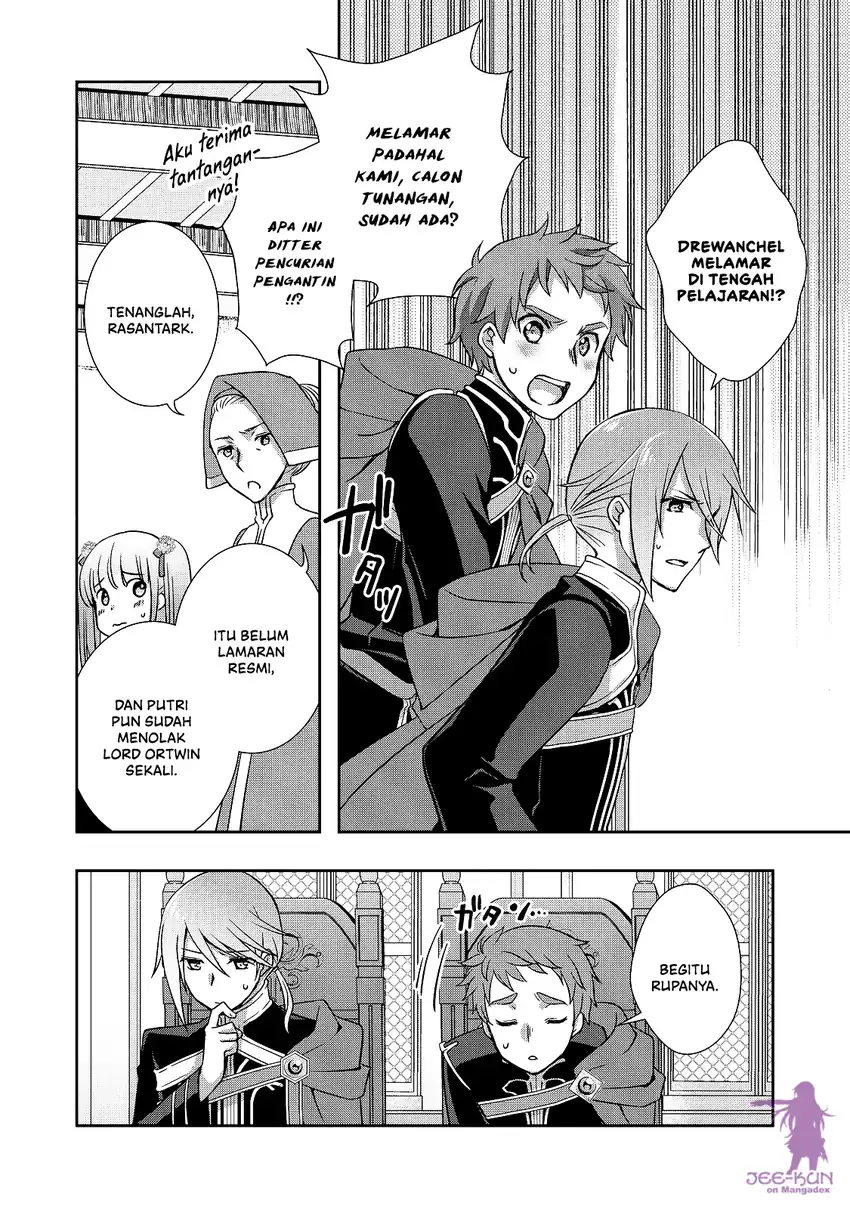 Honzuki no Gekokujou: Hannerōre no Kizoku-in Gonensei Ichi – Koishite Mitai O’hime-sama Chapter 9 halaman 9