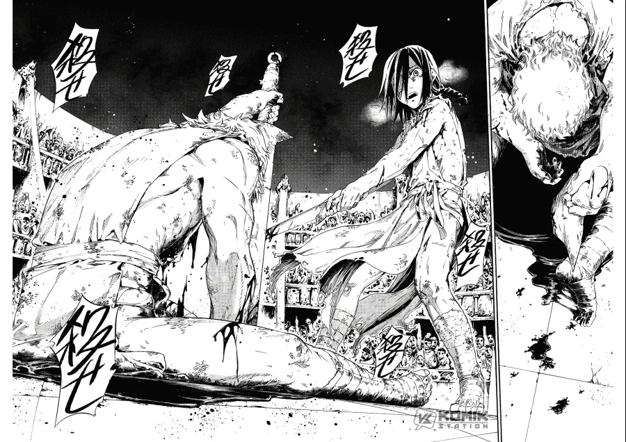 Horyo Eiyuu: Sute koma ni sareta Kendo wa Tekikoku de Nariagaru Chapter 3 Gambar 19