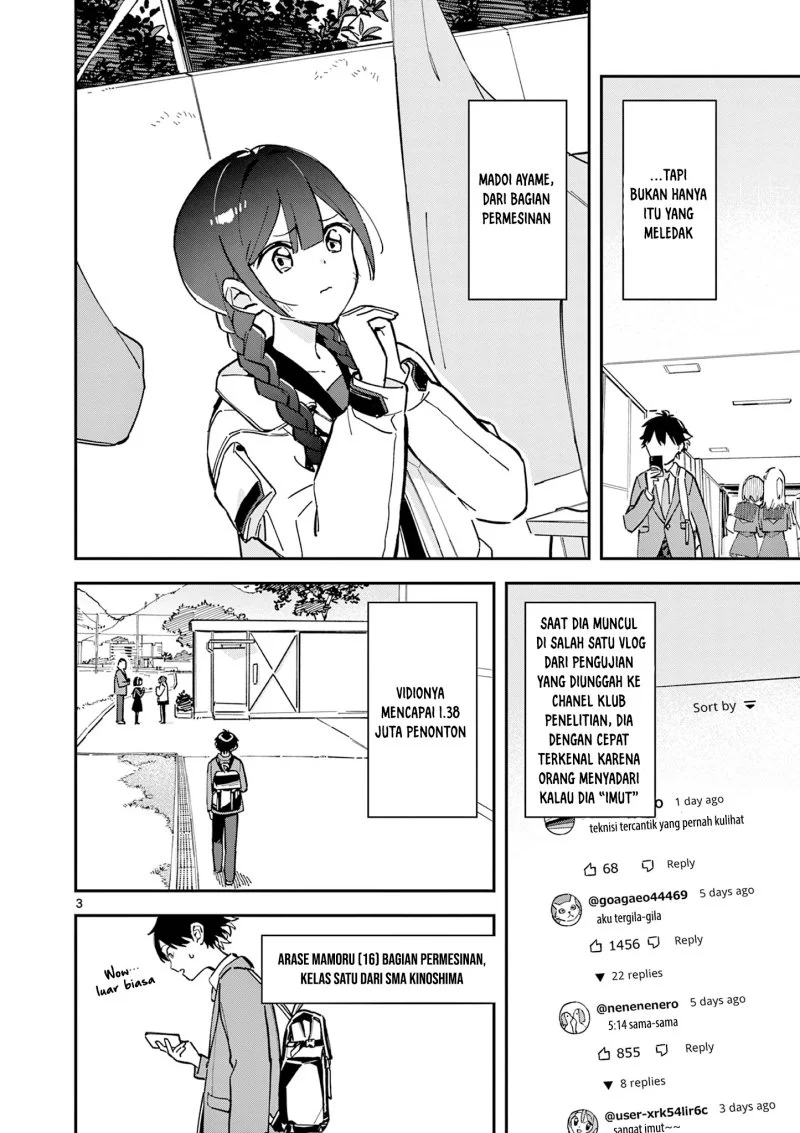 Houkago- Bokura wa Uchuu ni Madou Chapter 1 Gambar 4