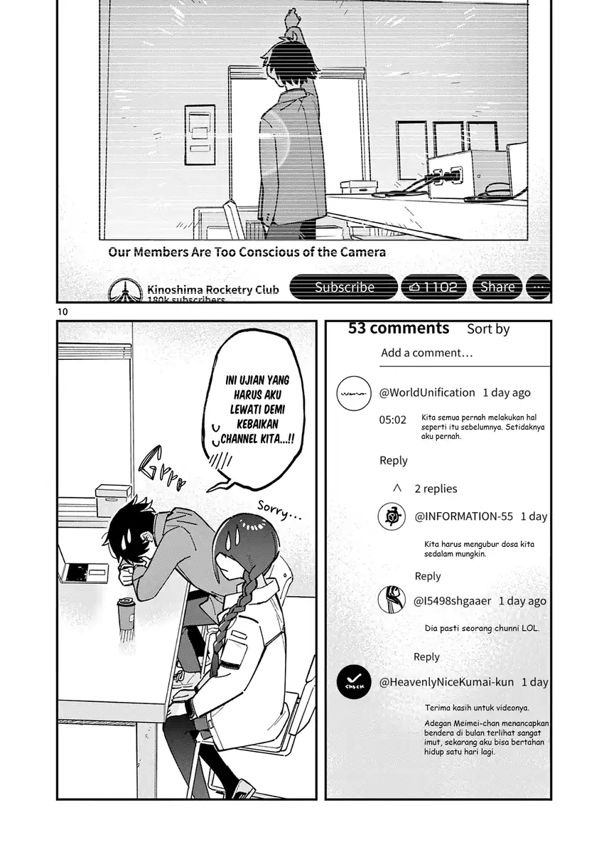 Houkago- Bokura wa Uchuu ni Madou Chapter 10 Gambar 11