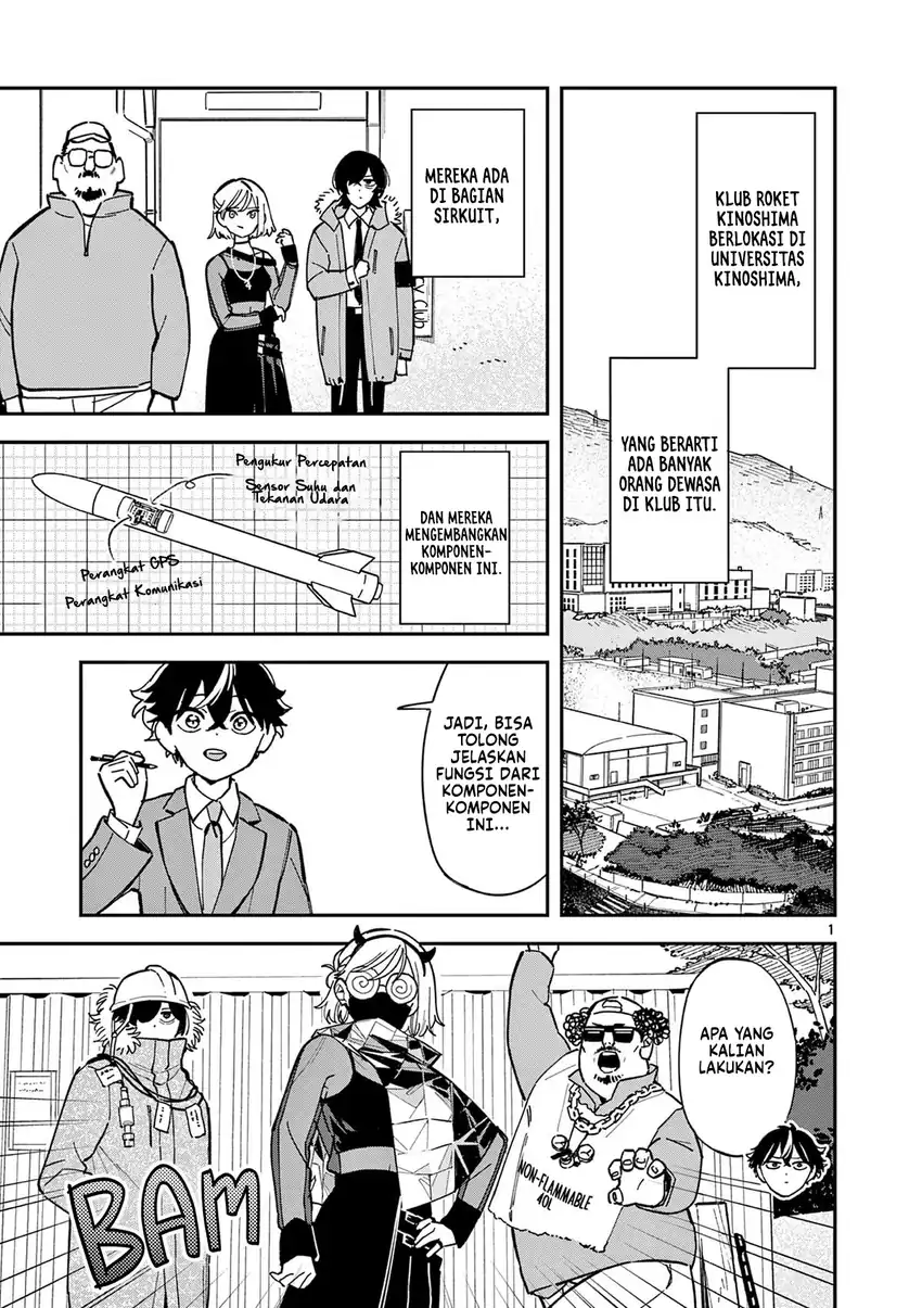 Manga Houkago- Bokura wa Uchuu ni Madou Chapter 8 gambar 2