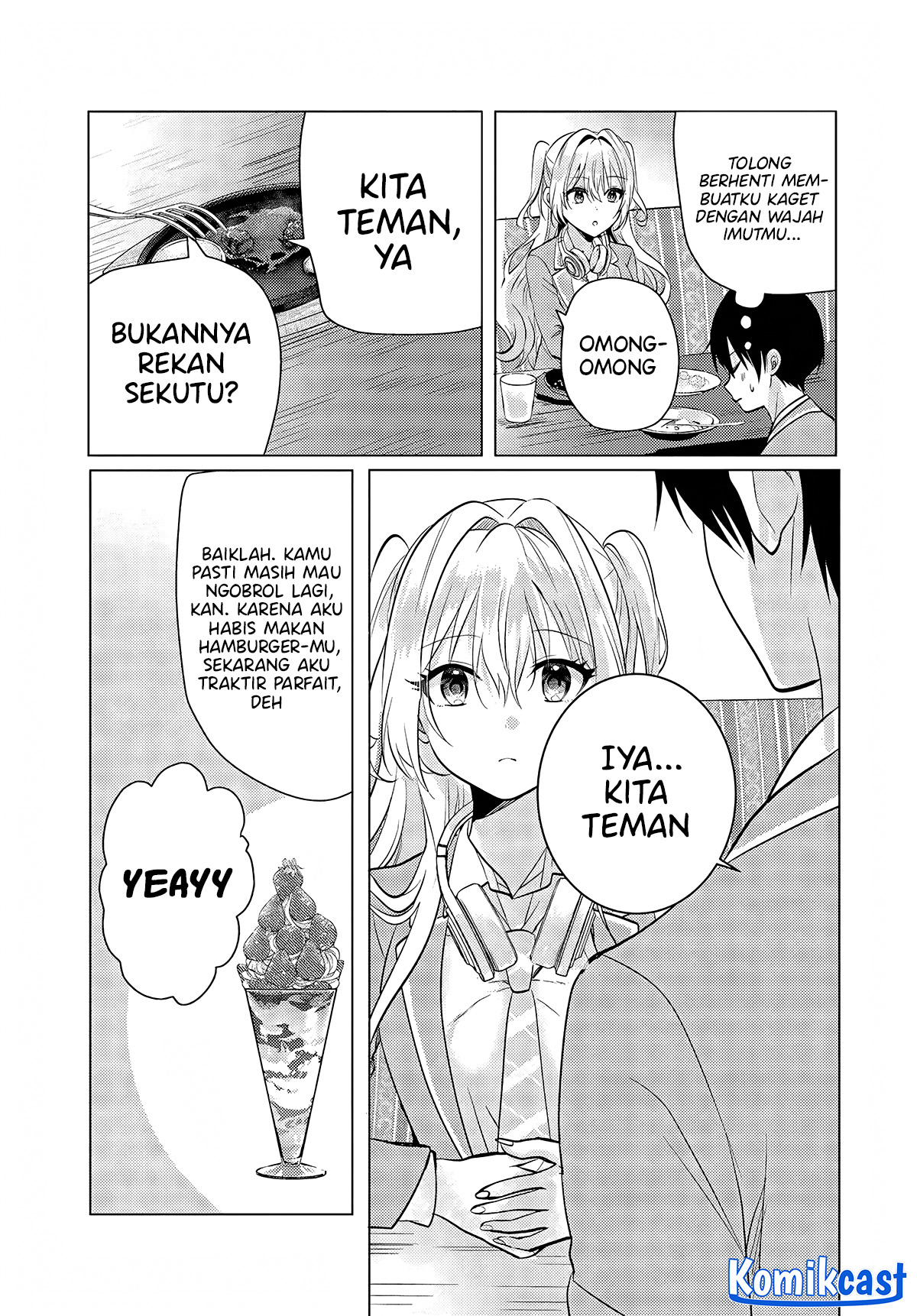Houkago, Famiresu de, Kurasu no Ano Ko to Chapter 4 Gambar 13