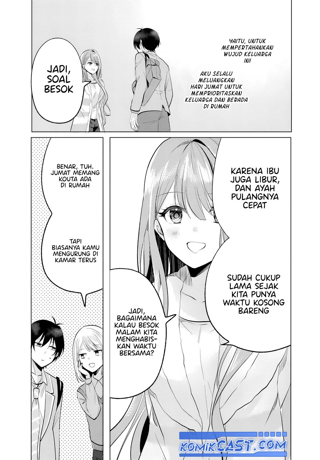 Houkago, Famiresu de, Kurasu no Ano Ko to Chapter 5.1 Gambar 11