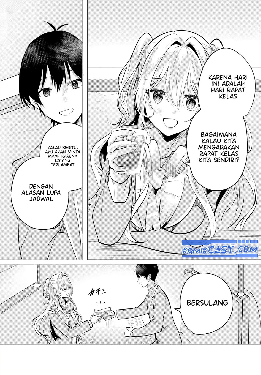 Houkago, Famiresu de, Kurasu no Ano Ko to Chapter 5.2 Gambar 7