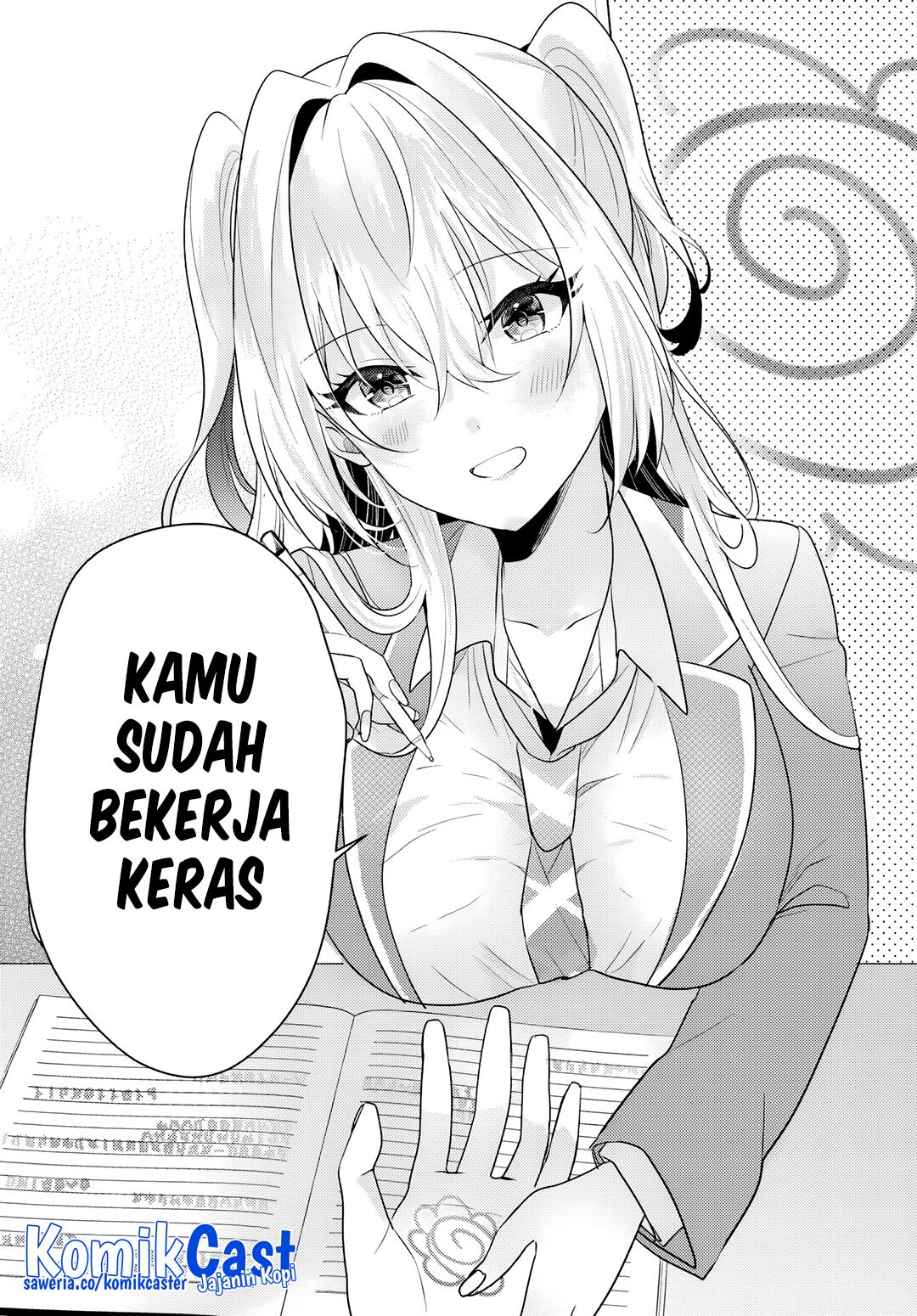 Houkago, Famiresu de, Kurasu no Ano Ko to Chapter 6.1 Gambar 10