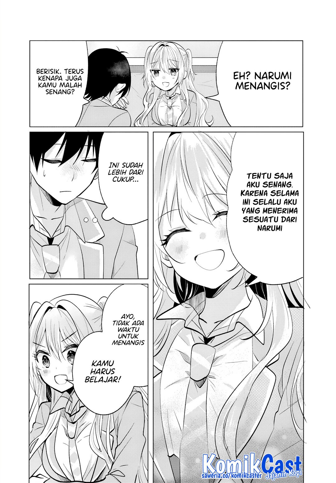 Houkago, Famiresu de, Kurasu no Ano Ko to Chapter 6.1 Gambar 12