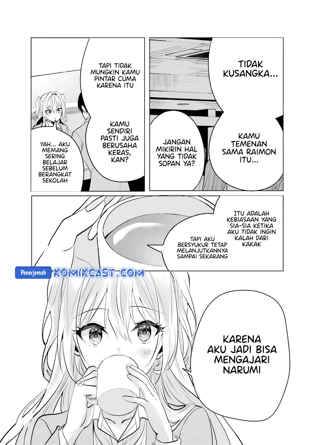 Houkago, Famiresu de, Kurasu no Ano Ko to Chapter 6.1 Gambar 7