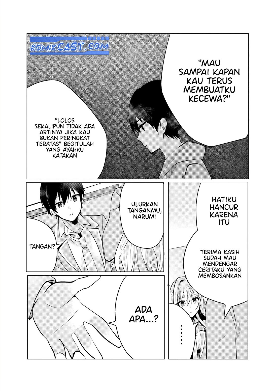 Houkago, Famiresu de, Kurasu no Ano Ko to Chapter 6.1 Gambar 9