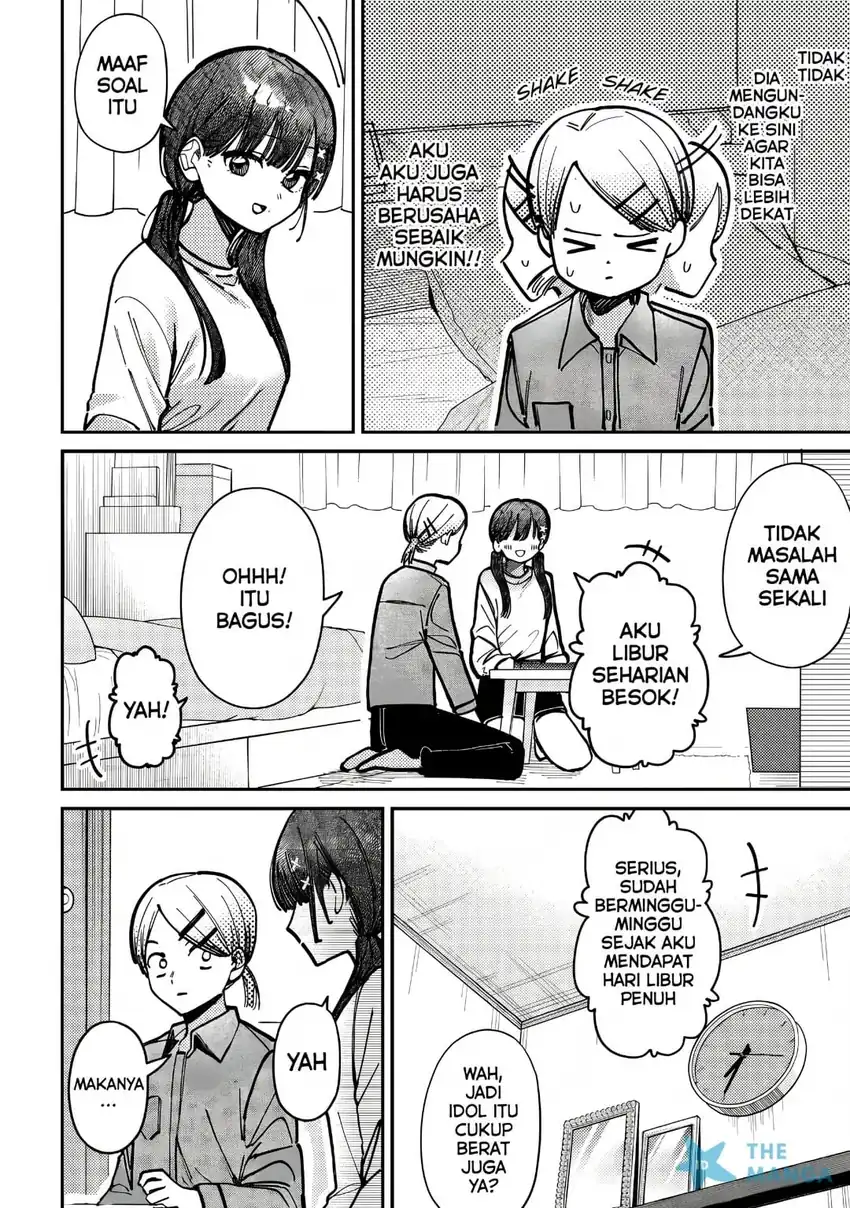 Houkago no Idol ni wa Himitsu ga aru Chapter 72 Gambar 17