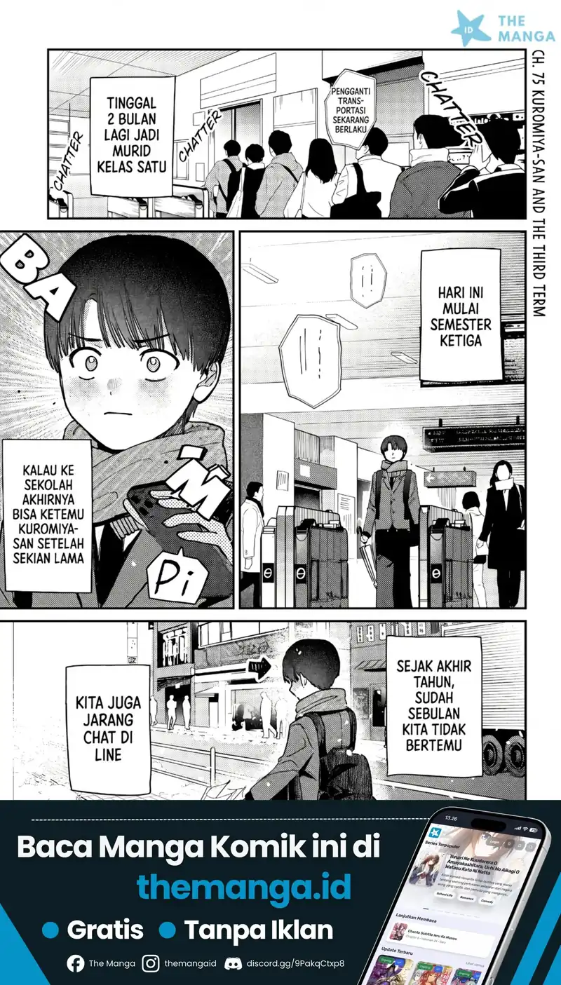 Manga Houkago no Idol ni wa Himitsu ga aru Chapter 75 gambar 2