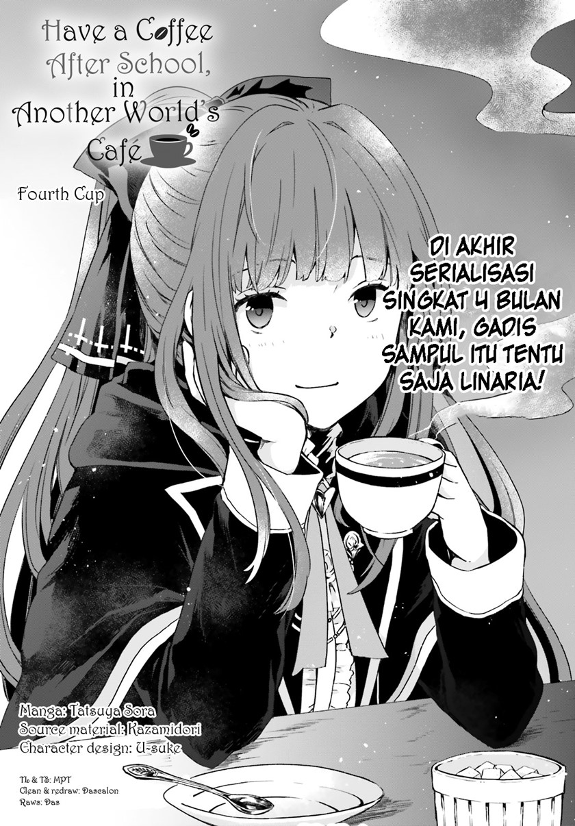 Baca Manga Houkago wa, Isekai Kissa de Coffee wo Chapter 4 Gambar 2