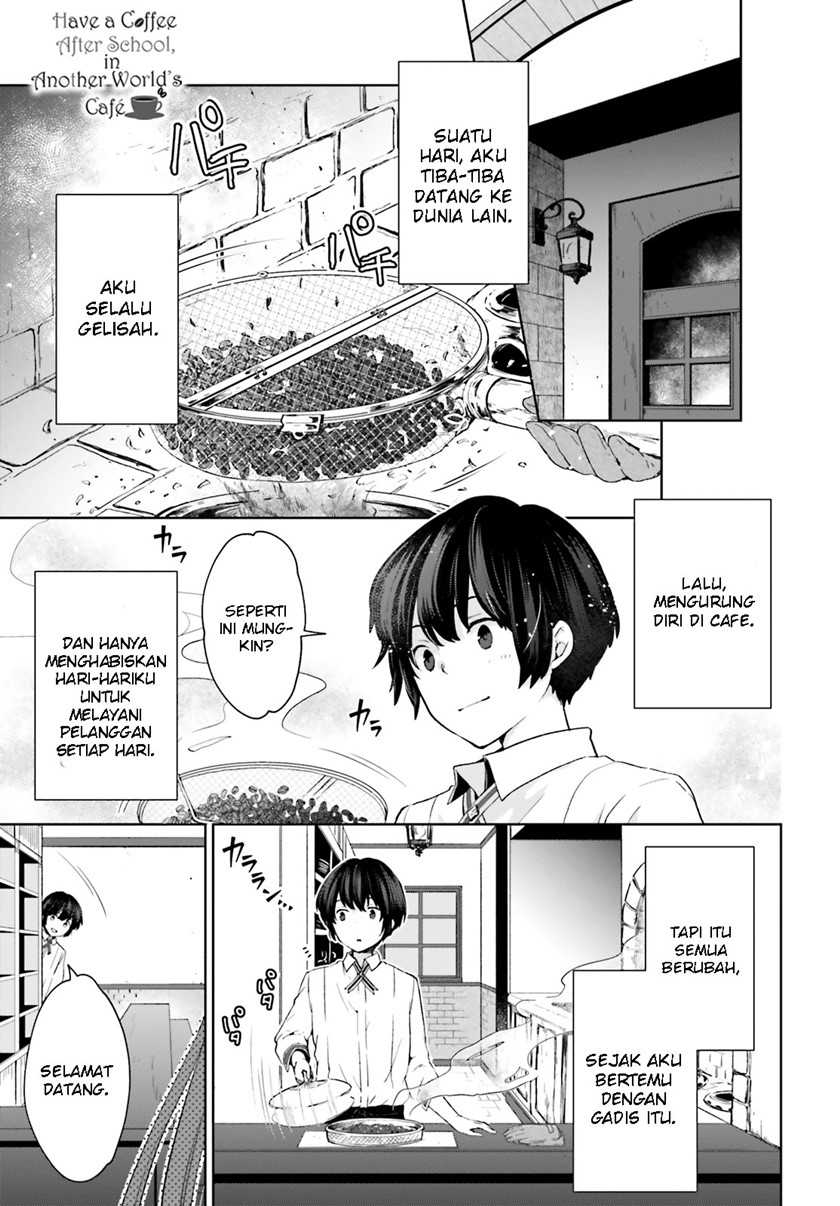 Baca Manga Houkago wa, Isekai Kissa de Coffee wo Chapter 5 Gambar 2