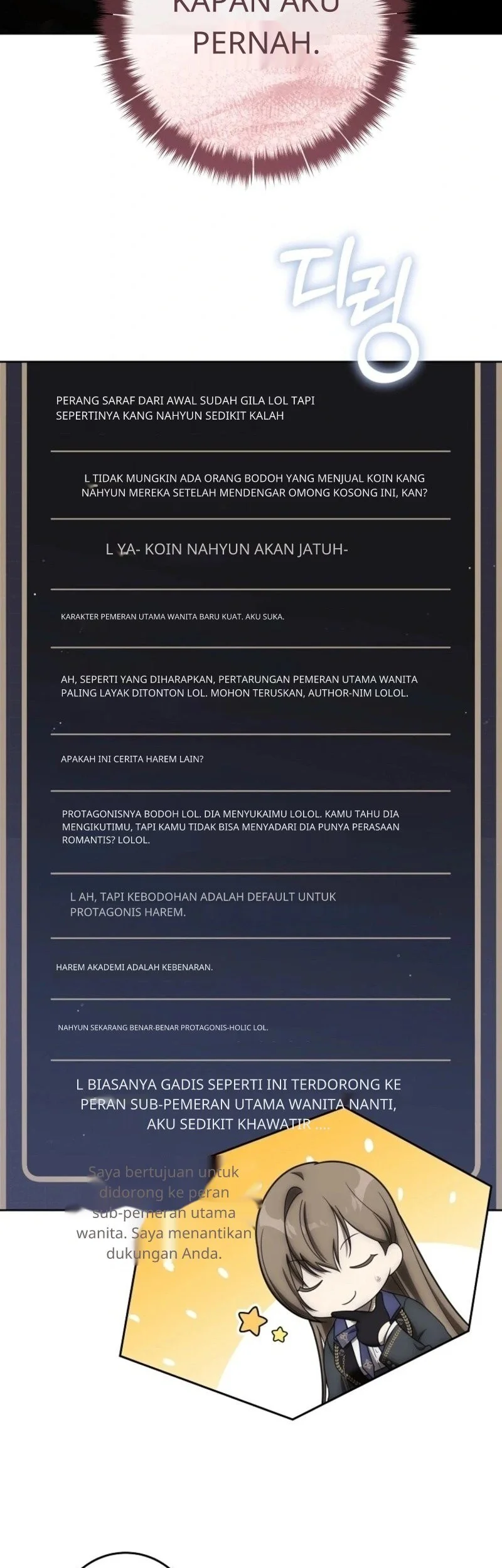 How to Get On the Main Character's Flower Path Chapter 15 halaman 19