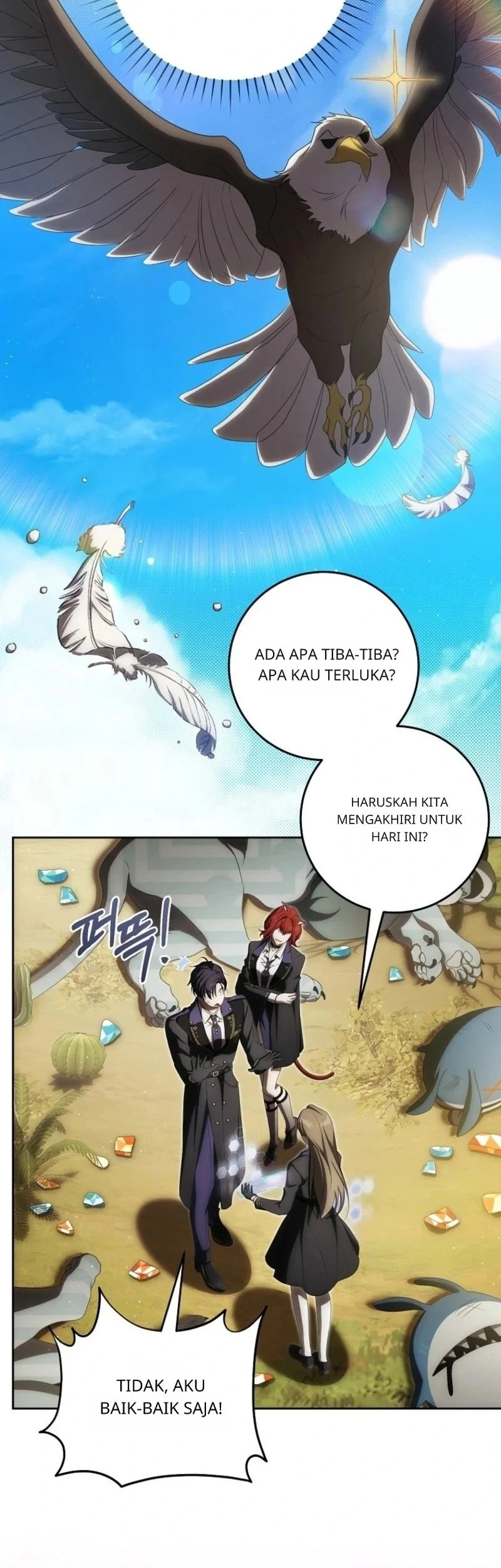 How to Get On the Main Character's Flower Path Chapter 16 halaman 4