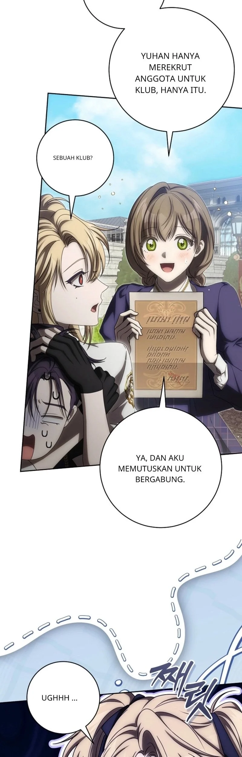 How to Get On the Main Character's Flower Path Chapter 21 halaman 8