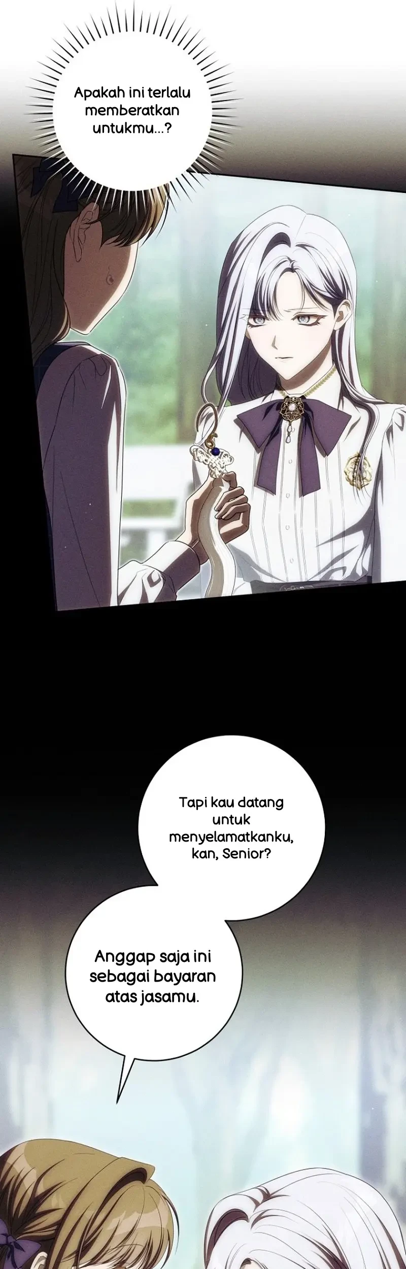 How to Get On the Main Character's Flower Path Chapter 28 halaman 17