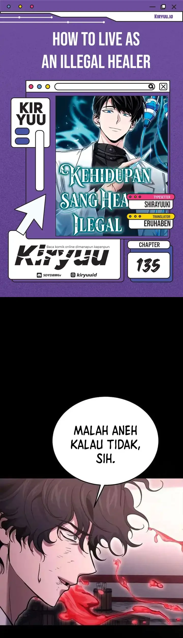 Komik How to Live as an Illegal Healer Chapter 135 gambar 1