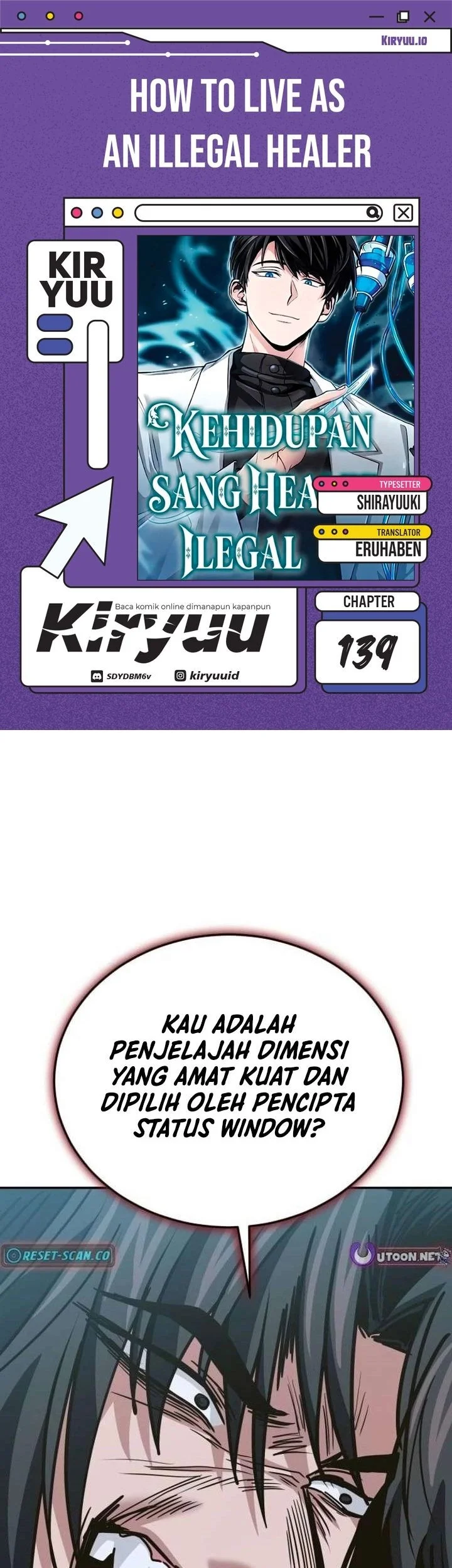 Komik How to Live as an Illegal Healer Chapter 139 gambar 1