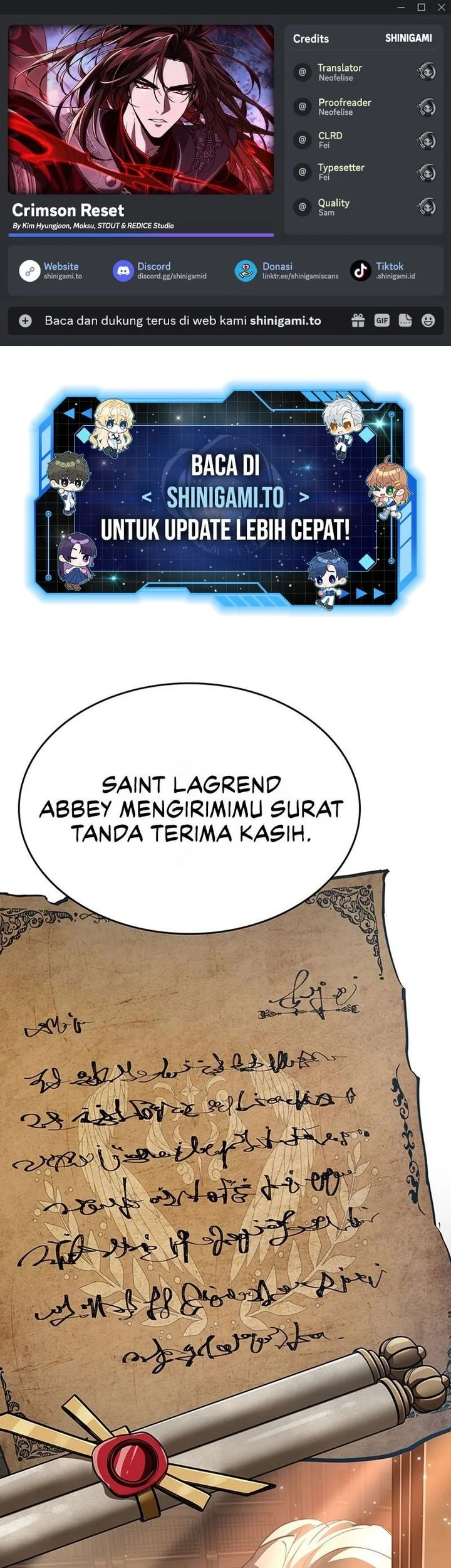 Komik How to Live as the Vampire Lord Chapter 24 gambar 1