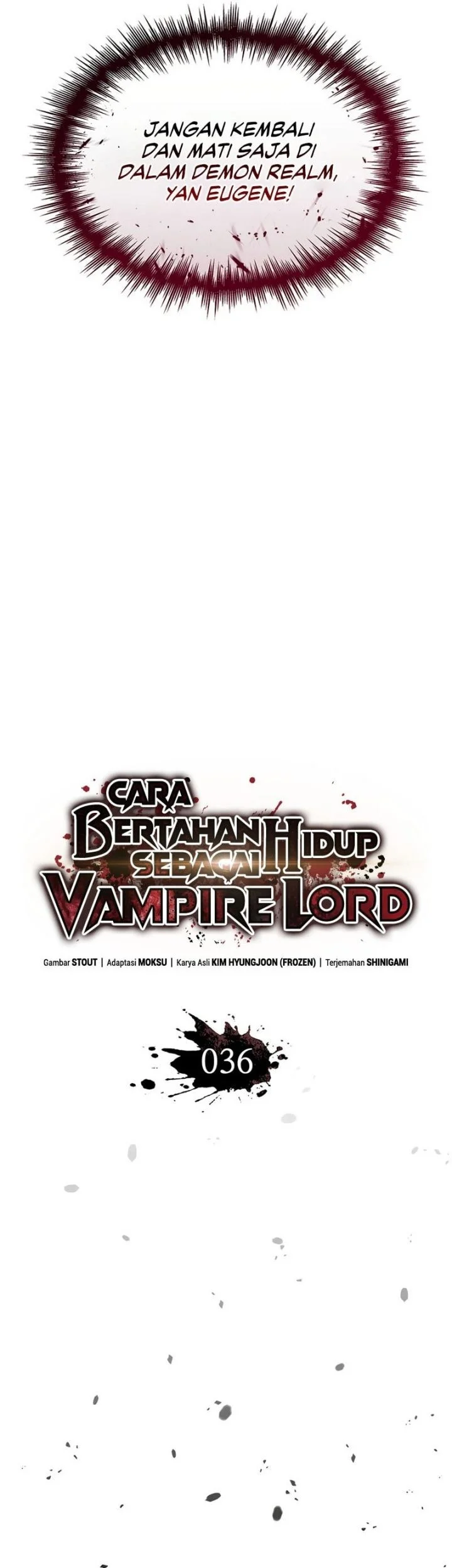 How to Live as the Vampire Lord Chapter 36 Gambar 21