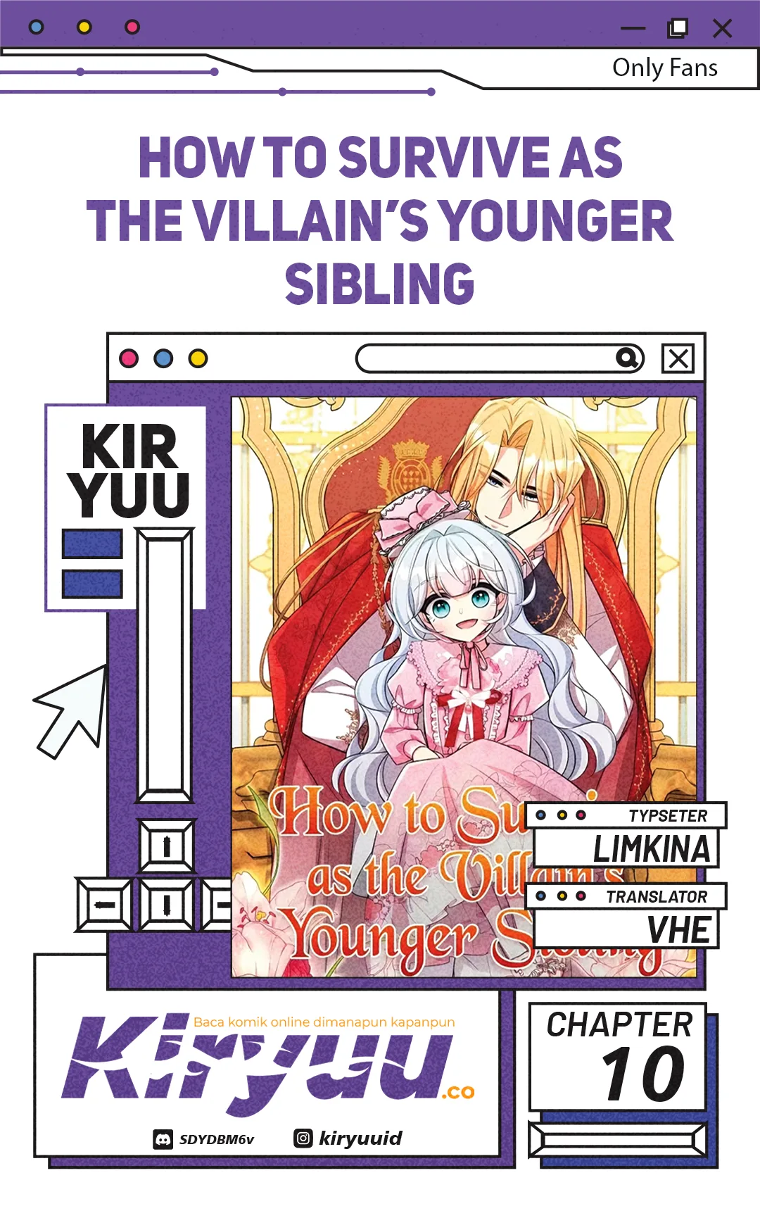 Komik How to Survive as the Villain’s Younger Sibling Chapter 10 gambar 1