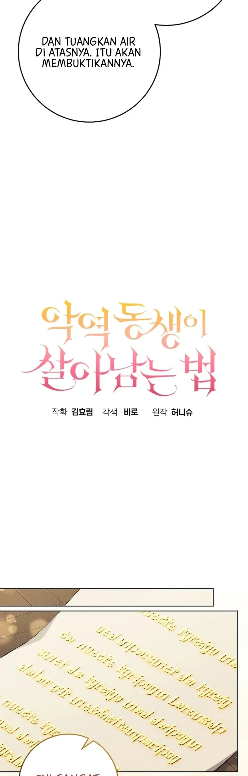 How to Survive as the Villain’s Younger Sibling Chapter 5 Gambar 43
