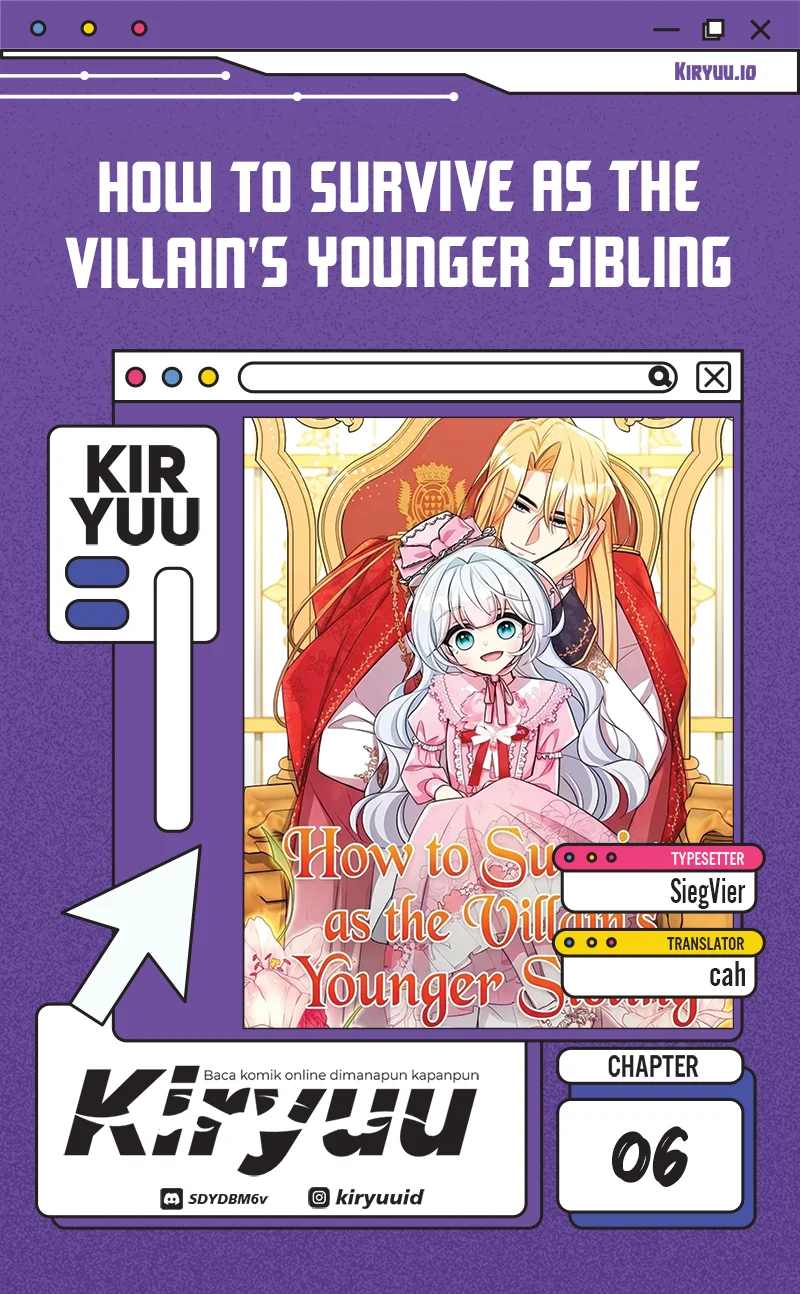 Komik How to Survive as the Villain’s Younger Sibling Chapter 6 gambar 1