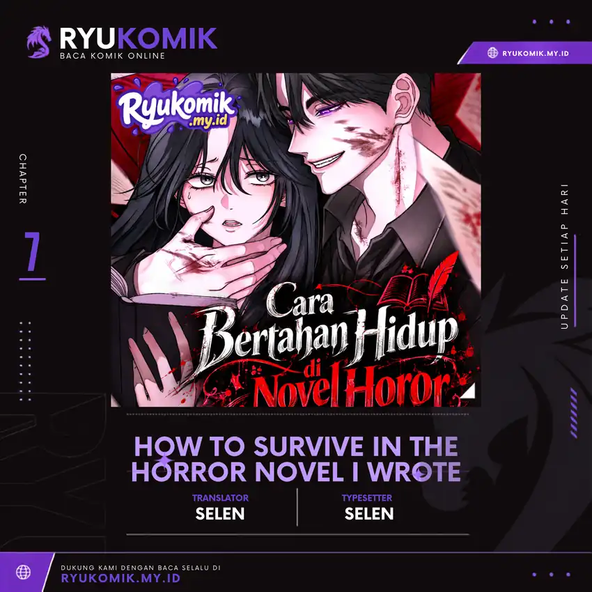 Komik How to Survive in the Horror Novel I Wrote Chapter 7 gambar 1