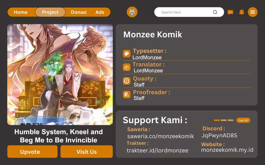 Komik Humble System, Kneel and Beg Me to Be Invincible Chapter 27 gambar nomor 1