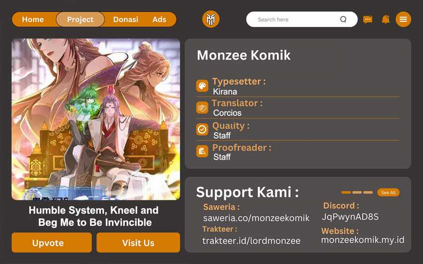 Komik Humble System, Kneel and Beg Me to Be Invincible Chapter 59 gambar nomor 1