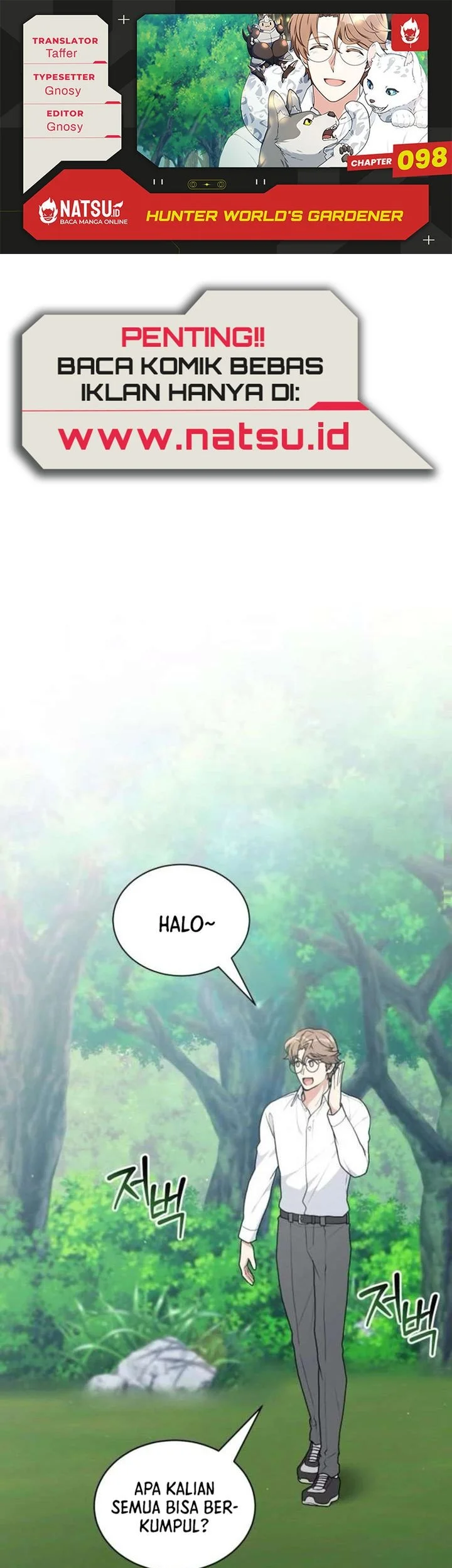 Komik Hunter World’s Gardener Chapter 98 gambar 1