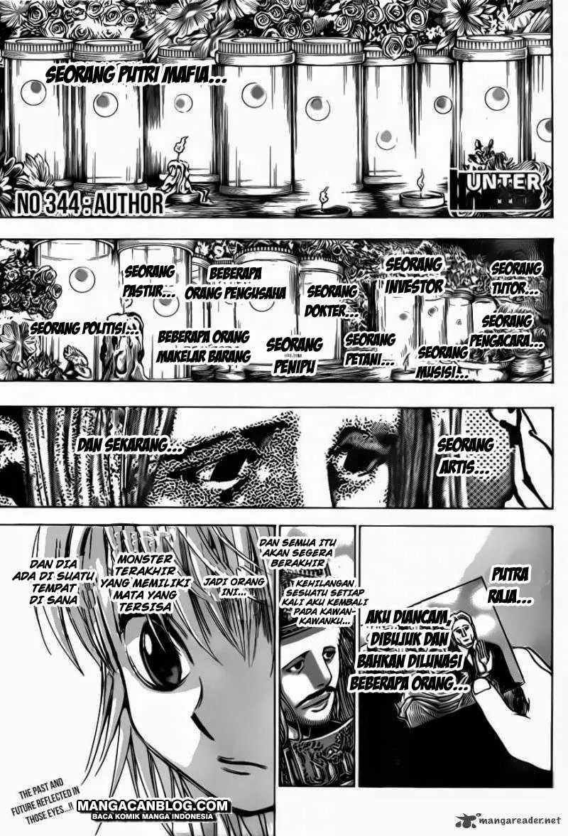 Hunter x Hunter Chapter 344 Gambar 19